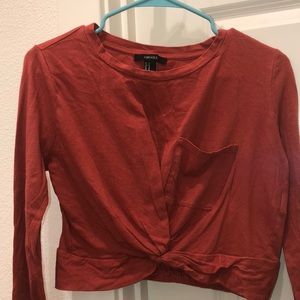 Forever 21 Crop Top with pocket.